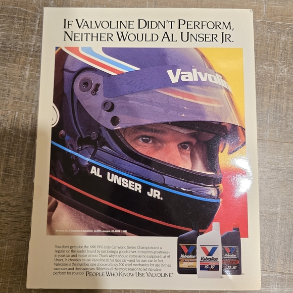 1992 Indy 500 Program signed by race winner Al Unser Jr - Picture 3 of 3